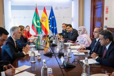 Madrid : le ministre de l’Intérieur tient des entretiens avec son homologue espagnol.