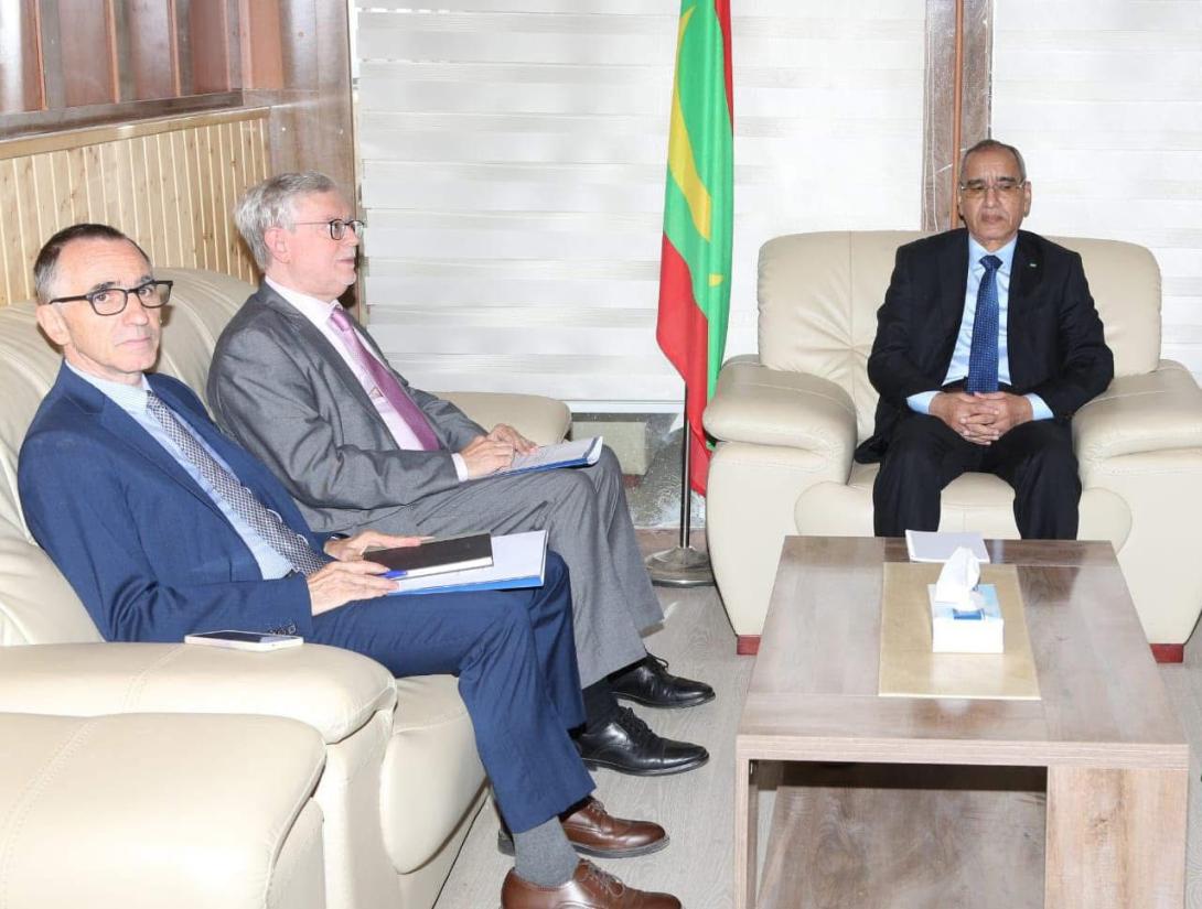 Le ministre de l'Intérieur reçoit l'ambassadeur de l'Union européenne pour renforcer la coopération